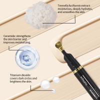 Corrector de ojos, líquido reparador, aclaramiento de ojeras, sombra mate, barra para resaltar, crema correctora de ojos luminosa teñida hidratante - details 7