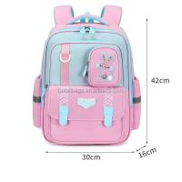 Nuevo estudiante de tendencia 1-6 grados reduce la carga, mochila impermeable de gran capacidad para niños y niñas - details 6