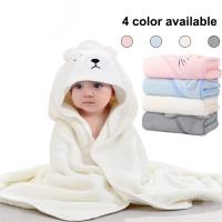 Toalla de baño suave para bebé, manta con capucha para recién nacido, albornoz absorbente para niño y niña, novedad - details 1