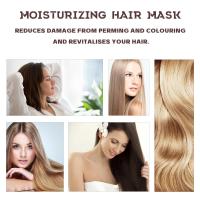 Mascarillas nutritivas para el cabello, tratamiento para reparar el cabello dañado, tratamiento para el cuero cabelludo, fortalecimiento del cabello sedoso, productos suavizantes, 60g - details 5