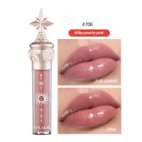 Gloss de Labios de Espejo de Película de Luz Ligera de Agua Handaiyan Hidratante y Duradero - details 21