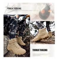Botas De Entrenamiento De Combate Tácticas Mejoradas Para Hombre, Zapatos De Senderismo De Respuesta Rápida Antidesgaste Para Acampar Al Aire Libre, Zapatillas De Pesca Y Caza Para Hombre - details 25