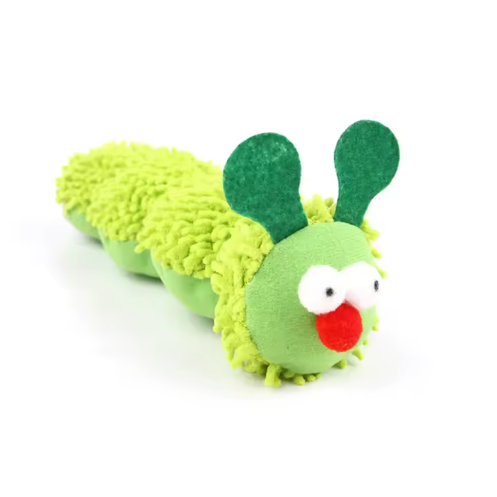 Juguetes masticables para gatos Orugita, Hierba Gatera, Accesorios de Mascotas - 1