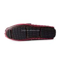 Nuevos zapatos casuales de moda de cuero de cocodrilo genuino antideslizantes planos de alta calidad para hombres, Wenzhou - details 3