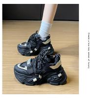 Zapatos de papá con suela gruesa que realzan, zapatos deportivos casuales para correr - details 17