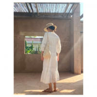Vestido de verano vintage europeo Miravia 2025 - details 9