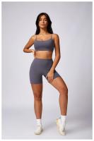 Shorts de Yoga de Cintura Alta para Mujer en Verano Leggings Deportivos Elásticos - details 4