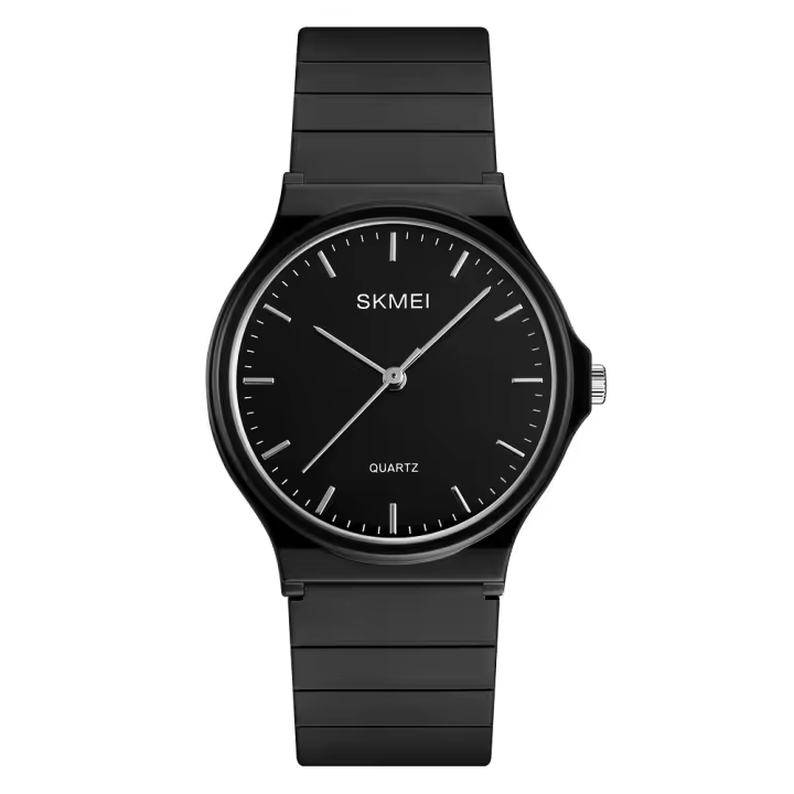 SKMEI-relojes de diseño Simple para hombres y mujeres, pulsera de cuarzo resistente al agua con personalidad, 3bar, 1419 - 1