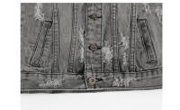 Chaleco rasgado retro sin mangas para hombre Estilo casual con mezcla t para primavera verano otoño Cuidado de la tela lavada a máquina: - details 8
