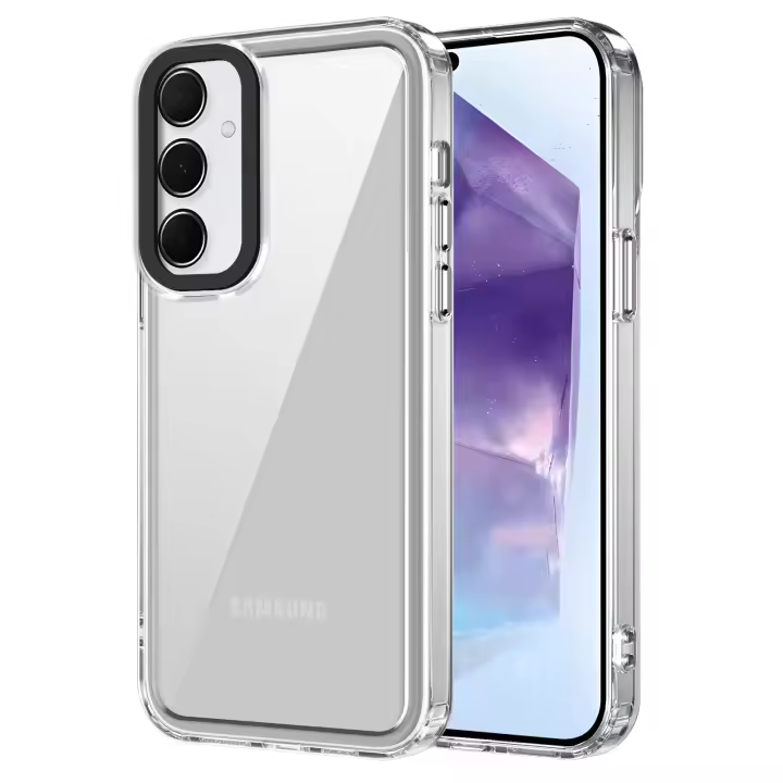 Funda de TPU y Acrílico Transparente Para Galaxy A55 5G - 1