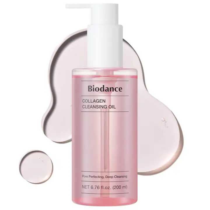 Aceite limpiador de colágeno BIODANCE, limpiador de aceite facial, desmaquillante suave sin obstruir los poros, elimina las manchas y - 1