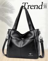 Bolso de cuero con asa superior para mujer, bolso de hombro femenino, de lujo, de diseñador - details 0