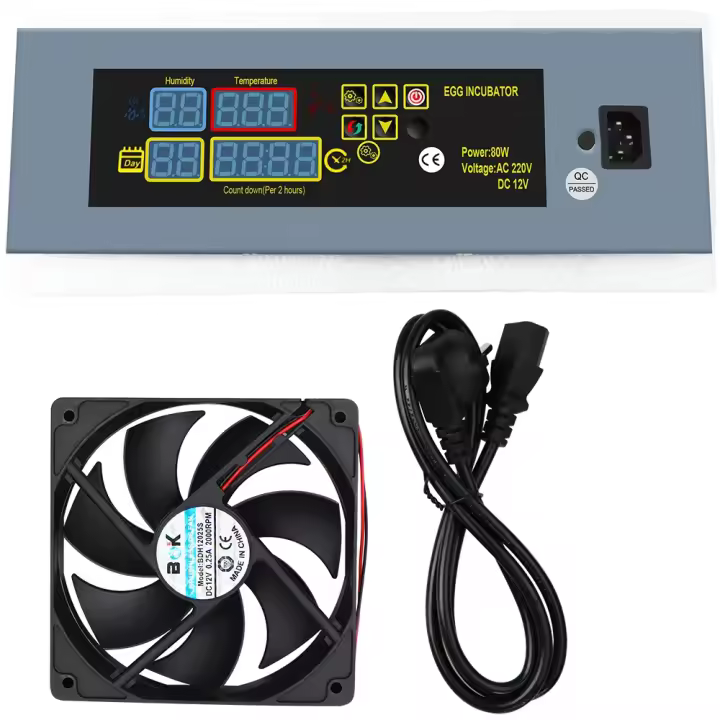 Controlador de incubadora de huevos de HTMC-5, Mini caja de incubación de huevos de temperatura constante, accesorios, controlador de incubadora Egger - 1