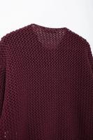 TRAF Pantalones de Punto para Mujer Otoño-Invierno Suéter Casual con Botones Largos - details 15
