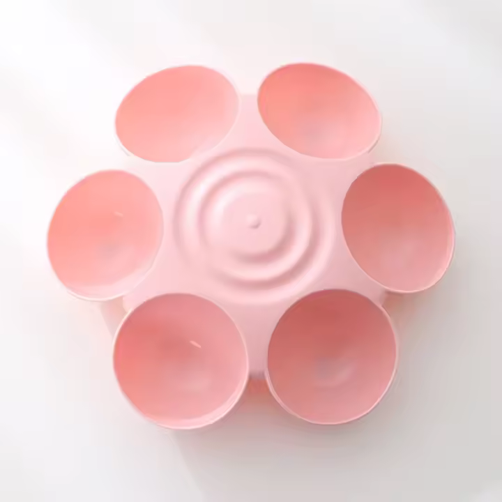 Bol para Mascotas en Forma de Flor Alimentador Tricotal para Cachorros Botella de Agua para Gatos - 1