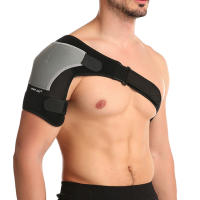 Almohadilla protectora deportiva para hombros, equipo de Fitness ajustable fácil de lavar, adecuado para alivio del dolor articular, dislocación - details 6