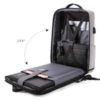 Mochila antirrobo informal para hombre, bolsa de viaje de alta capacidad, carga USB, negocios, ordenador - details 4