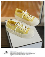 Zapatos Blancos Transpirables Pequeños Zapatillas Casuales para Mujeres Plataforma de Color Sólido - details 23