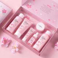 Kit Premium 6 en 1 de Cuidado Facial con Sakura Japonés - Suero + Crema Contorno Ojos + Limpiador Hidratante, Tratamiento Completo para Piel Radiante e Hidratada - LAIKOU - details 11