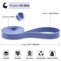 Bandas de resistencia Sportneer Bandas de ejercicio de 5-130 lb Bandas de entrenamiento de resistencia de 5 niveles para estiramiento en gimnasio y entreno de resistencia - details 1