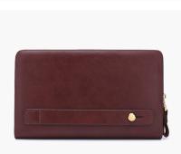 Bolso largo del embrague de los bolsos del bolso del bolso de la tarjeta de la cartera de la PU del negocio de los hombres ocasionales para el hombre - details 3