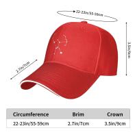 Moda Orion Star Constellation Gorra de béisbol Hombres Mujeres Ajustable Pico Arena Papá Sombreros Golf Sombrero Azul Marino - details 16