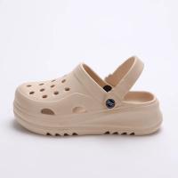 Zapatos tipo zuecos de plataforma gruesa para mujer, sandalias de playa antideslizantes con parte inferior gruesa, sandalias de cuña de moda EVA para verano 2024 - details 7