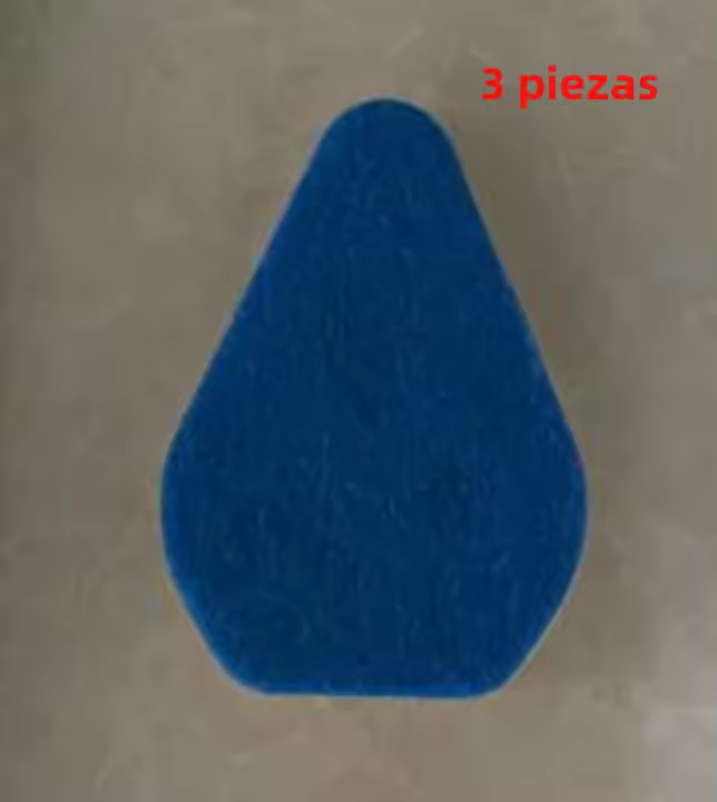 Esponja de Limpieza Multifuncional en Forma de Triángulo Cepillo de Limpieza para Baño y Cocina Ecológico de Nylon - 1