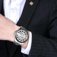 Reloj de Acero Inoxidable con Cuarzo de Lujo CURREN 8333 Accesorio Individual para Hombres de Negocios Resistente al Agua Moda Casual - details 11