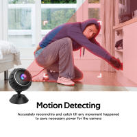 Cámara de vigilancia wifi Interior/Exterior,4k, con Detección de Movimiento, Notificaciones en Tiempo Real - details 7
