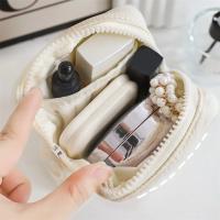 Bolsa de cosméticos pequeña a la moda para mujer, Mini organizador de servilletas sanitarias de viaje, monedero, tarjeta, lápiz labial, bolsa de almacenamiento - details 22