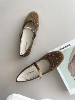Zapatos Mary Jane Retro de Diseño Coreano Acabado Redondo de Cabeza con Hebilla de Terciopelo para Mujer - details 24