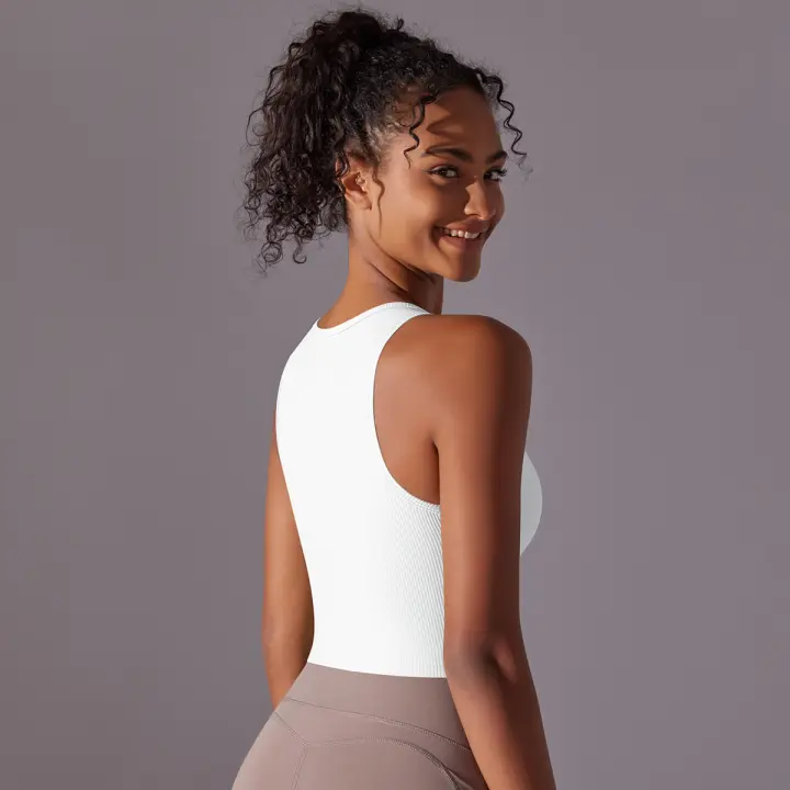 Sujetador de Yoga sin Costuras Alto Impacto Deportivo, Top de Cultivo A Prueba de Golpes, Secado Rápido, Ideal para Ciclismo y Gimnasio - 1