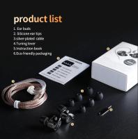 KZ Castor-auriculares internos HiFi 2, cascos dinámicos de gama alta, sintonizables, armadura equilibrada, Monitor IEM, deportivos, audiófilos - details 15