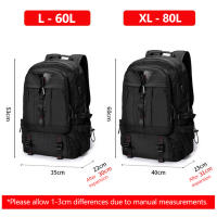 Mochila de Viaje para Hombres USB Bolsa Deportiva al Aire Libre para Senderismo y Tabla de Montaña 50L 60L 80L Bolsa de Hombro para Camping y Excursiones - details 0
