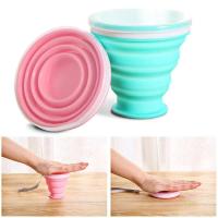 Taza de silicona para exteriores cubierta de 300 ml, suministros para acampar, taza VIE plegable portátil para senderismo y bebidas - details 3