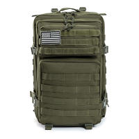 Mochila de viaje para hombre, bolsa de viaje, mochila táctica de gran capacidad para hombre, 3P Softback, impermeable al aire libre, 50L - details 4
