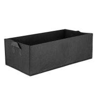 Cama alta de tela para jardín, bolsa de fieltro cuadrada para plantar flores, ETA de verduras con asa, plantación, 1 pieza - details 5