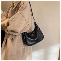Nueva bolsa de axila popular y versátil de cuero con textura de cera de aceite, bolso de hombro de moda. - details 7