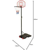Aro de Baloncesto de Altura Ajustable para niños, Soporte de Baloncesto portátil Independiente para niños - details 8