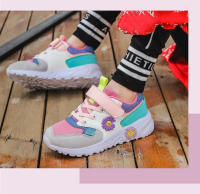 Zapatillas de tenis de moda para niños y niñas, zapatos para correr al aire libre, zapatos deportivos escolares antideslizantes, zapatos cómodos de malla transpirable, color rosa - details 17