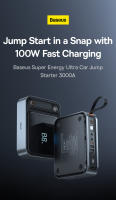 Baseus Super Energía Ultra 3000A Cargador de Coche Rápido PD100W Inversor de Energía Portátil para Emergencias - details 3