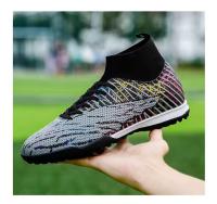 Zapato de fútbol muy vendido con correas altas y tachuelas antideslizantes - details 10