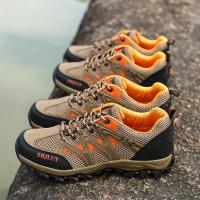 2025 zapatos de senderismo para hombre y mujer, zapatillas de deporte de malla, zapatos de montaña transpirables a la moda para niño, zapatos de trabajo para primavera, otoño y verano, Trekking al aire libre - details 71