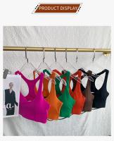 Ropa interior deportiva a prueba de golpes para mujer, chaleco transpirable Sexy para Yoga, correr y Fitness - details 6