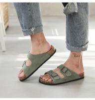 Sandalias clásicas de corcho con dos hebillas para hombre, zuecos de verano, 2024 - details 9