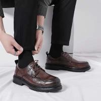Otros zapatos de hombre, material artificial, con cordones, zapatos formales de cuero para hombres de negocios - details 3