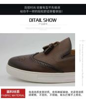 Calidad hecha a mano Gommino negro transpirable cuero de gamuza Casual hombres S vestido zapatos de fiesta Shano 2020 - details 1