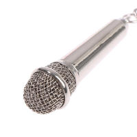 Llavero De Micrófono Hip-Hop De Metal Para Hombres Y Mujeres Llavero De Coche Accesorio Divertido Para Cantantes Regalo Ideal Para Bolso - details 10