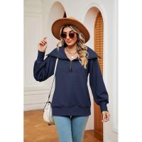 Sudadera con capucha de mujer de manga larga de moda de invierno con - details 9